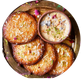 Malpua with Rabri